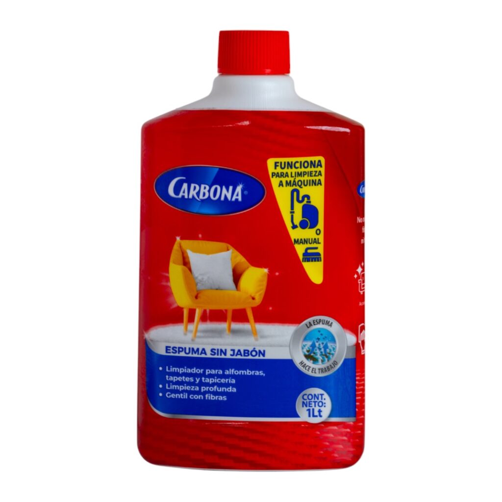 LIMPIADOR DE ALFOMBRAS CARBONA ESPUMA (REFILL) 1L – SAROS Cleaning