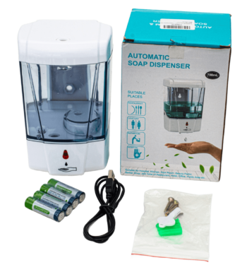 DESPACHADOR ELECTRICO DE PARED PARA JABON LIQUIDO 700 ML