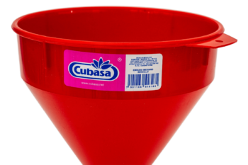 CUBASA EMBUDO DE PLASTICO MEDIANO