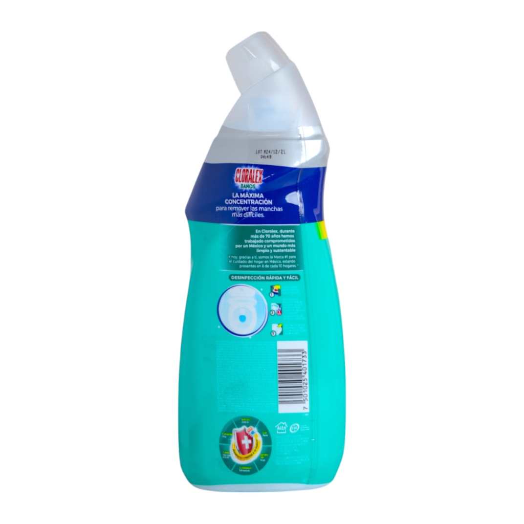 CLORALEX LIMPIADOR EN GEL PARA BAÑO ANTIHONGOS 750 ML