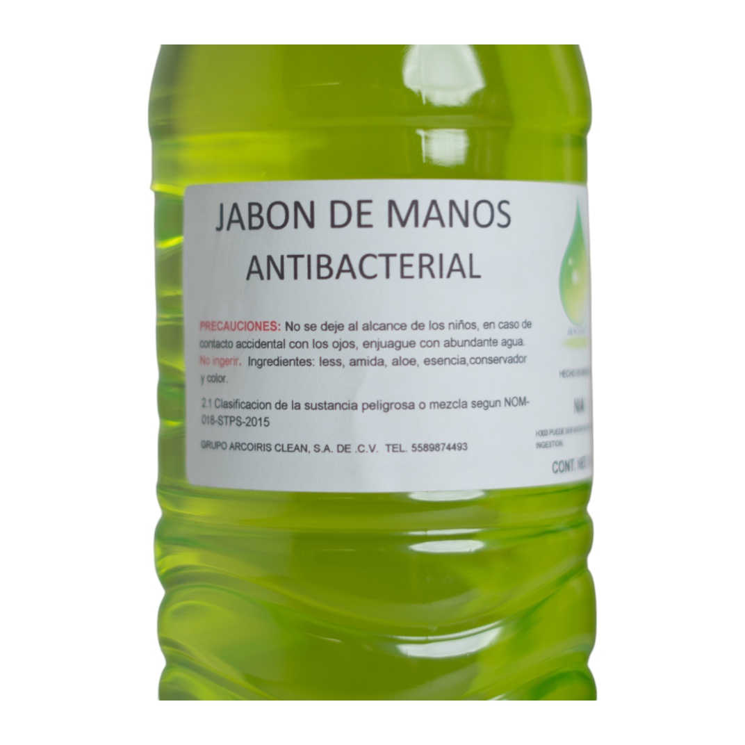 JABON LIQUIDO ANTIBACTERIAL PARA MANOS J&A