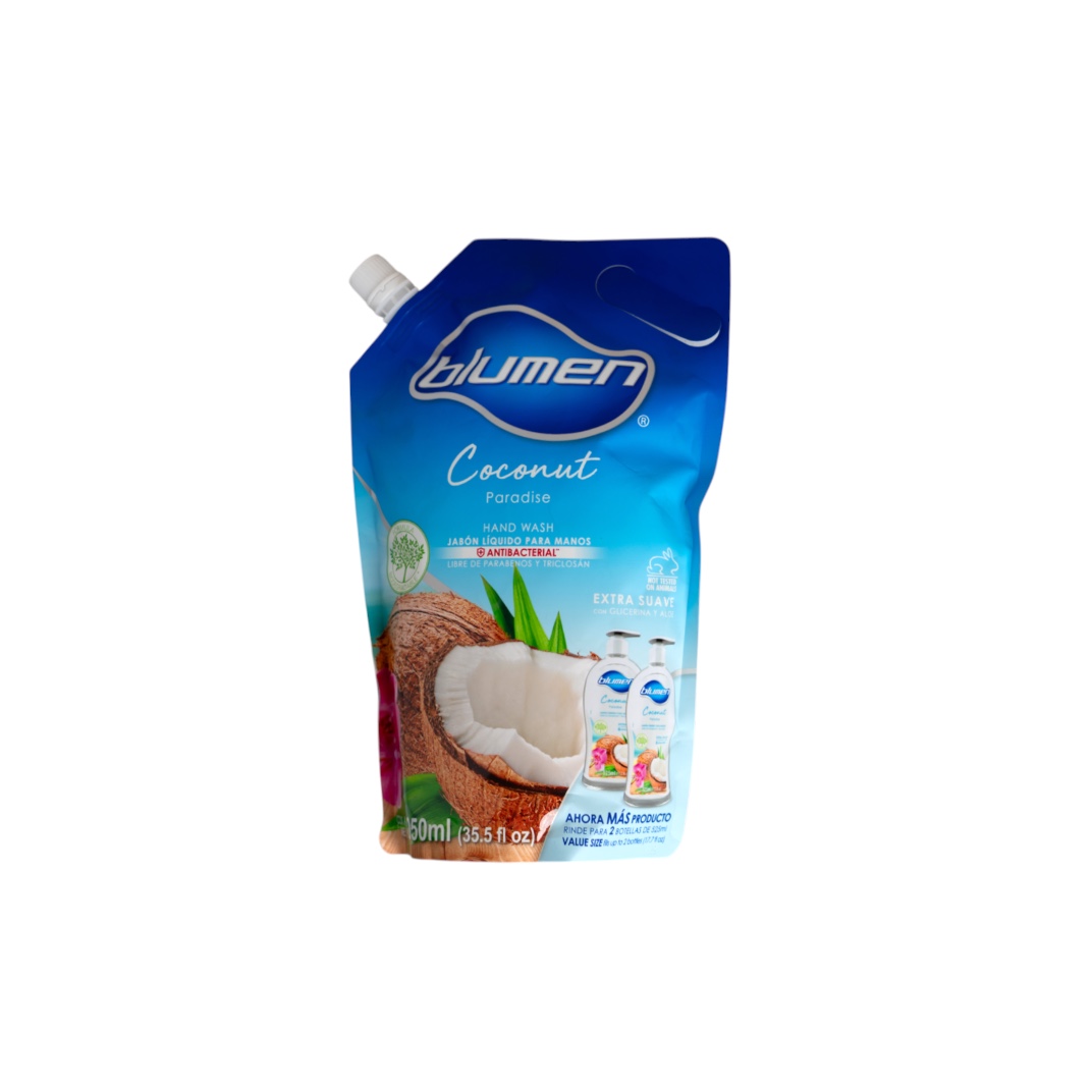 BLUMEN JABON LIQUIDO ANTIBACTERIAL PARA MANOS 1050 ML