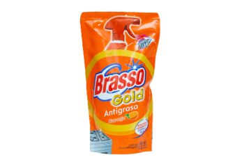REPUESTO BRASSO LIMPIADOR ANTIGRASA NARANJA 500 ML