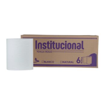 TOALLA ROLLO INSTITUCIONAL CAJA C/6 PZ