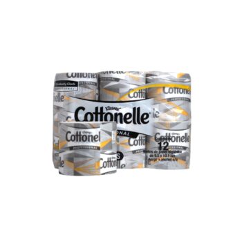 KLEENEX COTTONELLE HIGIENICO TRADICIONAL 360 H PAQ C/12 PZAS