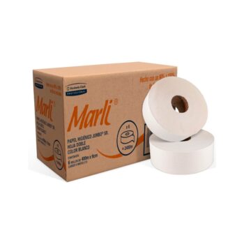 PAPEL HIGIENICO MARLI 400 MTS CAJA C/ 6 PZ